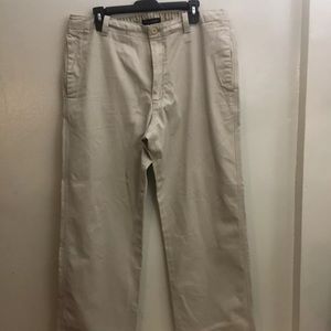 Banana Republic Vintage Mens Chino Beige Pants Size 36x32 100% Cotton